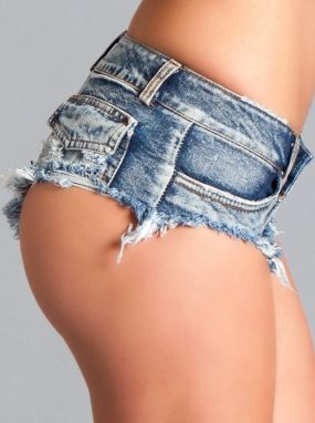 Denim Sexy Low Waist Cut Off Booty Shorts