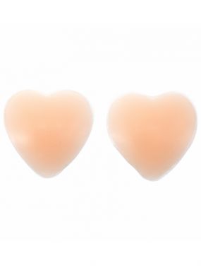 Nude Silicone Heart Shaped Nipple Covers