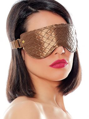 Bronze Quilted Blindfold
