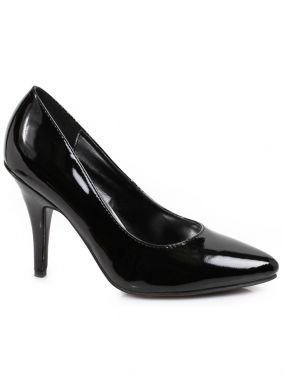 Black Pump Shoes with 4" Heels