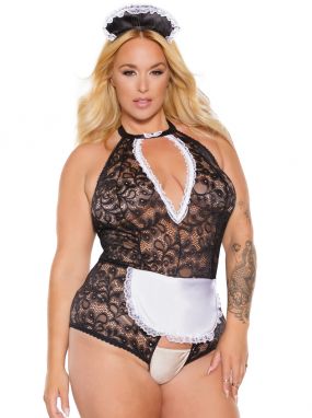 Plus Size Dirty Dirty Maid Costume