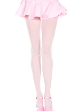 Baby Pink Classic Opaque Pantyhose