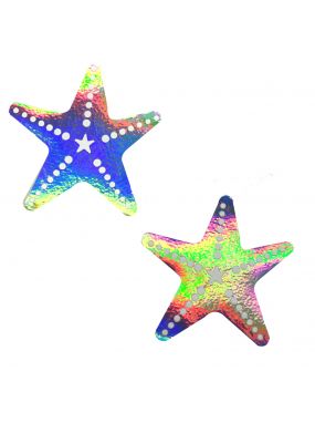 Care Bare Stare Holographic Starfish Pasties