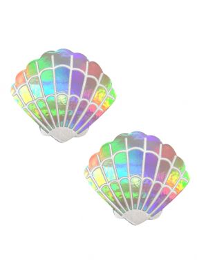 Care Bare Stare Holographic Mermaid Shell Pasties