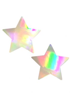 Care Bare Stare Holographic Star Pasties