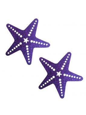 Purple Rain Glitter Starfish Pasties