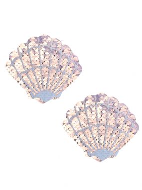 Champagne Showers Sequin Memaid Shell Pasties