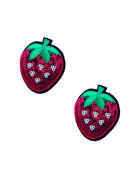 Strawberry Shortcake Sequin Pasties (With One Set Refill- 2 Wears)