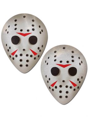 Scary Hockey Mask Pasties