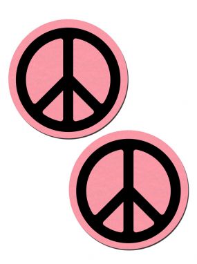 Baby Pink Peace Sign Pasties