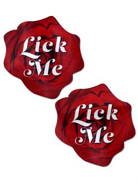 Lick Me Red Rose Pasties