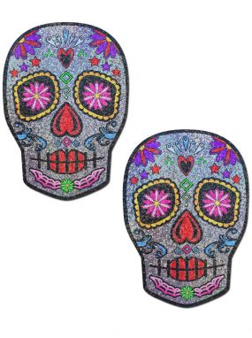 Multi-Color Sugar Skull Pasties