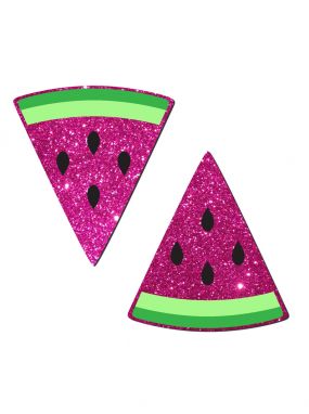 Watermelon Glitter Pasties