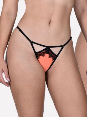 The "Quente" Lace Trim Thong