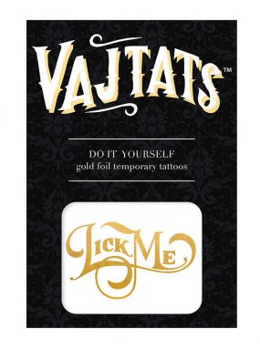 Vajtats Lick Me 3-Pk Temporary Tattoo