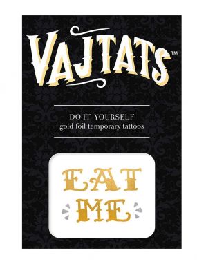 Vajtats Eat Me 3-Pk Temporary Tattoo
