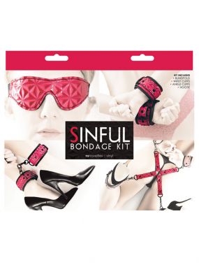 Sinful Bondage Kit - Pink