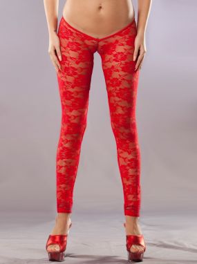 Red Lace Aphrodite Pants